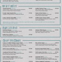 Menu 2 at Lucan Spa Hotel Dublin in Lucan