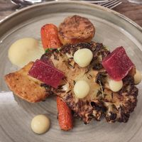 A taste of the vegan adaptation of Base's December set menu at Base Restaurant in Ulverston