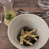 A taste of the vegan adaptation of Base's December set menu at Base Restaurant in Ulverston