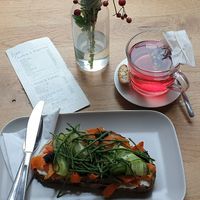 Veganes Lachsbrot at Lagom in Bremen