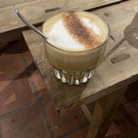 Pumkin spice latte (with oat milk)  at La Wilderie in Lille