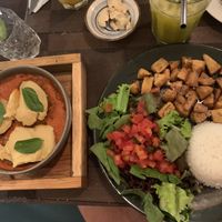 The Berinjela Parmegiana  at Néctar Comida Afetiva in Itacare