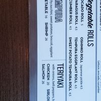 Veg part of the menu at Saketumi in Rehoboth Beach