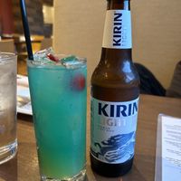 Rehoboth beach drink and Kirin light beer   at Saketumi in Rehoboth Beach