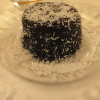 Chocolate, carrot cake at La Sauceda in Buelles