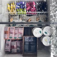 Sorvetes e polpas #Veganuary at Spazio Mercado Saudável in Sao Paulo