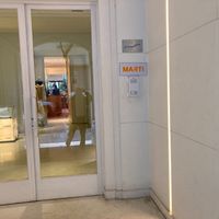 Unpretentious entrance to restaurant (and fashion clothing store) at MARTi in San Miguel De Tucuman