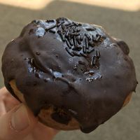 Muffin filled with boston creme. Not to sweet and well made. at Vegan Vee in Nashville