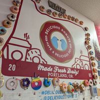  at Delicious Donuts in Portland