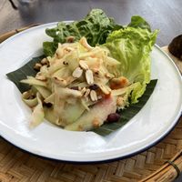 Papaya saladd  at Break for a Bread in Luang Prabang