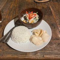 Vegan olah olah   at La Cocoteraie Restaurant in 