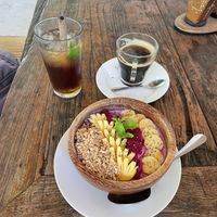 Vegan smoothie bowl   at La Cocoteraie Restaurant in 