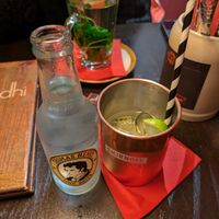 Moscow mule: 3/5

Came fast. Tasted too little of finger beer imo.  at Bodhi in Nuremberg