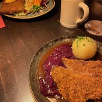 Schnitzel + Pfanderl  at Bodhi in Nuremberg