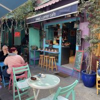   at Maya's Corner Cafe in Istanbul