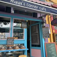   at Maya's Corner Cafe in Istanbul