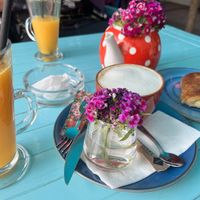   at Maya's Corner Cafe in Istanbul