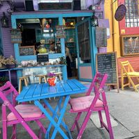   at Maya's Corner Cafe in Istanbul