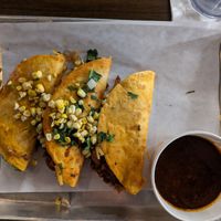 Jackfruit and mushroom barria tacos at Agave & Rye in Grandview Heights