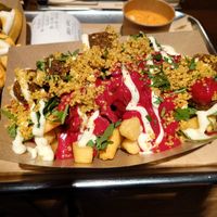 Falafel Poutine at Frittenwerk - Marktstraße in Koblenz