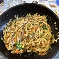 Padthai udon (they ran out of fake chicken)  at Padthaiwok in Zaragoza