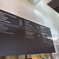 Menükarte mit veganer Option  at Restaurant Bahnhöfli in Rigi Staffel