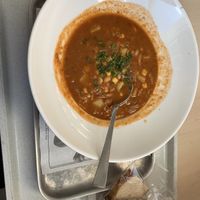 Veganes Chilli sin Carne (war lecker und sättigend)  at Restaurant Bahnhöfli in Rigi Staffel