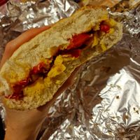 Take out Einstein, with bell peppers at Caffetteria il Signor Panino in Turin