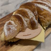 Croissant de "fiambre e queijo" at O Melhor Croissant da Minha Rua - Barreiro in Setubal