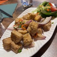 Fried tofu  at Thai Basil in Dublin