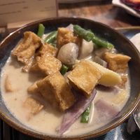 Green curry   at Thai Basil in Dublin