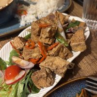 Salt chilli tofu  at Thai Basil in Dublin