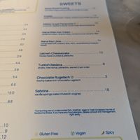 Vegan Items Labeled at Motek Café in Aventura