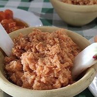 Ajo campero at Mosto El Corregidor Viejo in Jerez