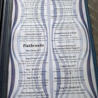 Menu page 2 at Pickled Onion in Hamilton