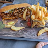 Sloppy Joe at Teva Ha'ochel - Hummus Tov in Kfar Saba