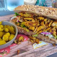   at Teva Ha'ochel - Hummus Tov in Kfar Saba