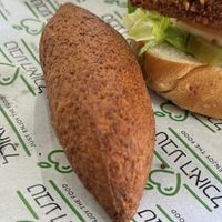 Fried kibbeh  at Teva Ha'ochel - Hummus Tov in Kfar Saba