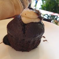 Chocolate muffin at Teva Ha'ochel - Hummus Tov in Kfar Saba