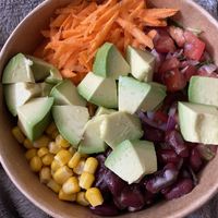 Vegan saladd  at Mr Burrito Mexican Mixed Grill in Varna