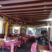 Inside seating at Sabor de la India in Tenerife