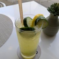 Pineapple cucumber lemonade at The Cloud in Hamilton
