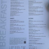Breakfast Menu  at The Cloud in Hamilton