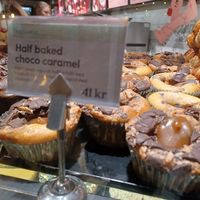 Cupcake at Espresso House in Uppsala