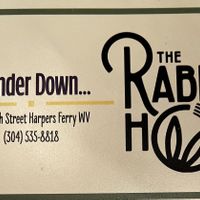 The Rabbit Hole logo  at The Rabbit Hole in Harpers Ferry