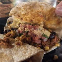 The inside, yum!  at HopCat in Ann Arbor