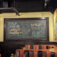 Inside at HopCat in Ann Arbor