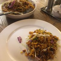 Fried rice with beans at Little Italy in Dubai
