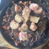 Sisig  at Daos Beach Bistro - Haruhay Eco Beach Tavern in Camiguin