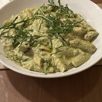 Sunflower Penne Pesto Pasta  at Good Earth Organic Eatery in West Cape May